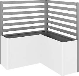 Rankgitter BIOHORT, grau (quarzgrau, metallic),