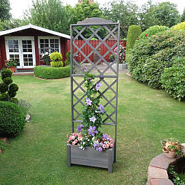 Rankhilfe PROMADINO "Botanica", grau,