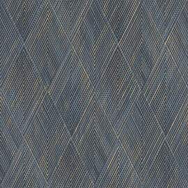 Rasch Tapete 844146 - Vliestapete in Blau und Gold 