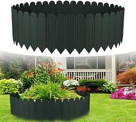 Rasenkante Beeteinfassung, 2m Rollborder