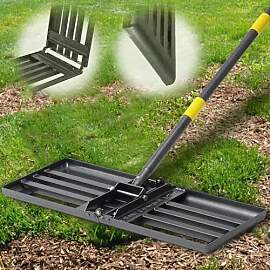 Rasenrechen Rasen Nivellierrechen Metall 157cm