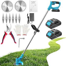 Rasentrimmer mit Akku 21V, KUZUPRO Akku