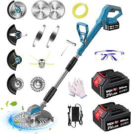 Rasentrimmer mit Akku 2x3.0Ah Batterie und