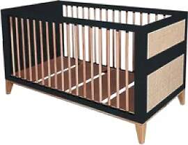 Rattan-Kinderbett Théo Bébé Nami 70x140