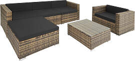 Rattan Lounge Milano - natur