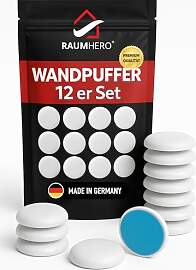 Raumhero 12x Türstopper Wand selbstklebend -