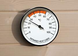 Raumthermometer WEKA, weiß,