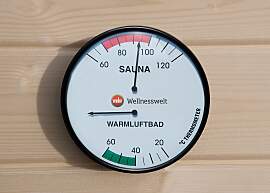 Raumthermometer WEKA, weiß,