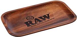 RAW 18612 Small Wood Rolling Tray-27,5 x 17,5 cm,