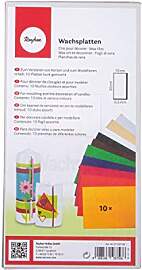 Rayher 3102749 Verzierwachs, Set 10