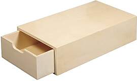 Rayher 62601000 FSC Mix Credit Holzbox, 20 x 10 x