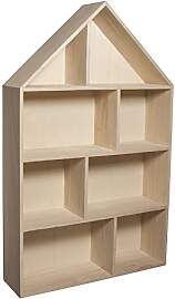 Rayher 62611000 Holz-Setzkasten Haus,FSC Mix