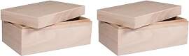 Rayher Aufbewahrungs-/Holz-Box mit Deckel,