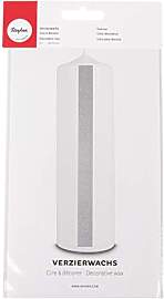 RAYHER HOBBY Rayher 3103722 Verzierwachs, silber,