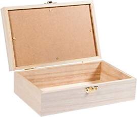 Rayher Holz-Box mit Schütteldeckel,
