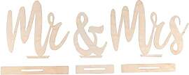 Rayher Holzmotive "Mr & Mrs", 42 x