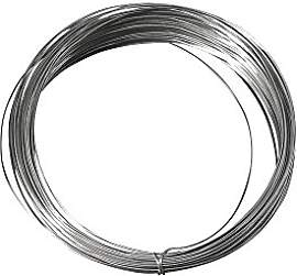 Rayher Silberdraht mit Kupferkern, 1 mm ø, Btl. 4 