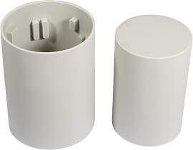 Rayher Silikon Gießform Windlicht Häuser, 8 cm