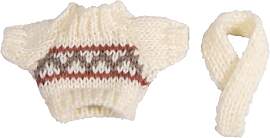 Rayher Strickpullover "Lasse" + Schal,