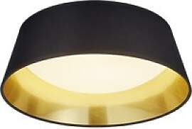 Reality LED-Deckenleuchte R62871279 schwarz gold