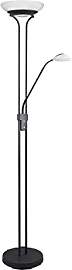 Reality Leuchten LED Deckenfluter ORSON Schwarz