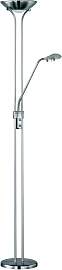 REALITY LEUCHTEN LED Stehlampe, silber
