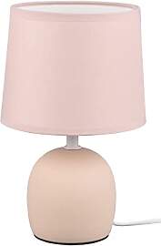 Reality Leuchten Tischlampe - H 26 cm - Beige -