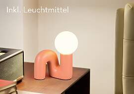 REALITY LEUCHTEN Tischleuchte "QUINN, Keramik 