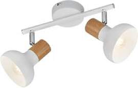 Reality Spotbalken Latika weiß Metall B/H/T/D: