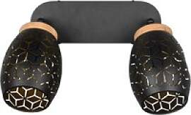 Reality Spots Bidar schwarz gold Metall B/H/L: ca. 