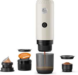 RECAFIMIL Tragbare 3-in-1-Kaffeemaschine, tragbare 