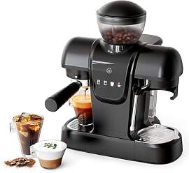 RECAFIMIL19 Bar Espressomaschine mit Bohnenmühle, 