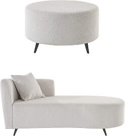 Recamiere HOME AFFAIRE "Hulby", beige