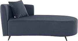 Recamiere HOME AFFAIRE "Hulby", blau