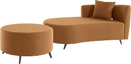 Recamiere HOME AFFAIRE "Hulby", rosa