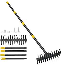 Rechen für den Garten mit Stiel – 190cm