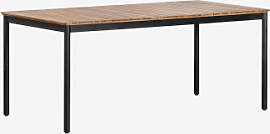 Rechteckiger Esstisch 160x90 Cm Aus Stahl Und