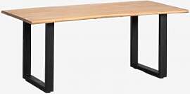 Rechteckiger Esstisch 180x90 Cm Aus Akazienholz