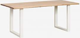 Rechteckiger Esstisch 180x90 Cm Aus Akazienholz