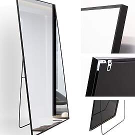 Rechteckiger großer Ganzkörper Standspiegel