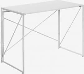 Rechteckiger Klapptisch 100x50 Cm Aus Mdf Und