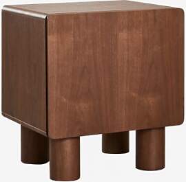 Rechteckiger Nachttisch 50x40 Cm Aus Mdf Und