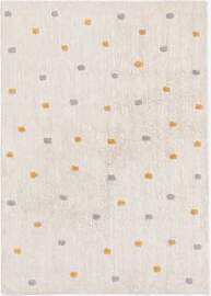 Rechteckiger Teppich 125x170 Cm Aus Baumwolle