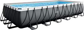Rechteckpool INTEX "Ultra XTR", grau,