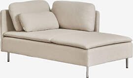 Rechtes Chaiselongue-modul Mit Armlehnen Für