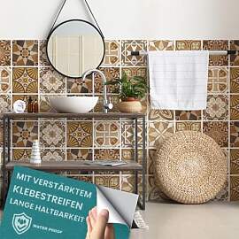 RE-COVERTILES - Fliesenaufkleber Badezimmer und