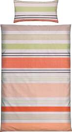 REDBEST Satin Bettwäsche Streifen