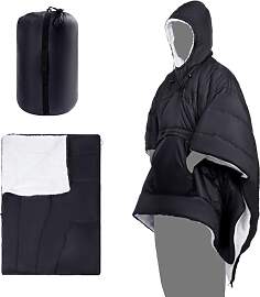 REDCAMP Outdoor Camping Poncho Decke, Wasserdichte 