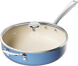Redchef Bratpfanne 28cm, Pfanne mit Deckel