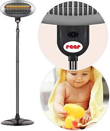 Reer Heizstrahler mit Standfuß